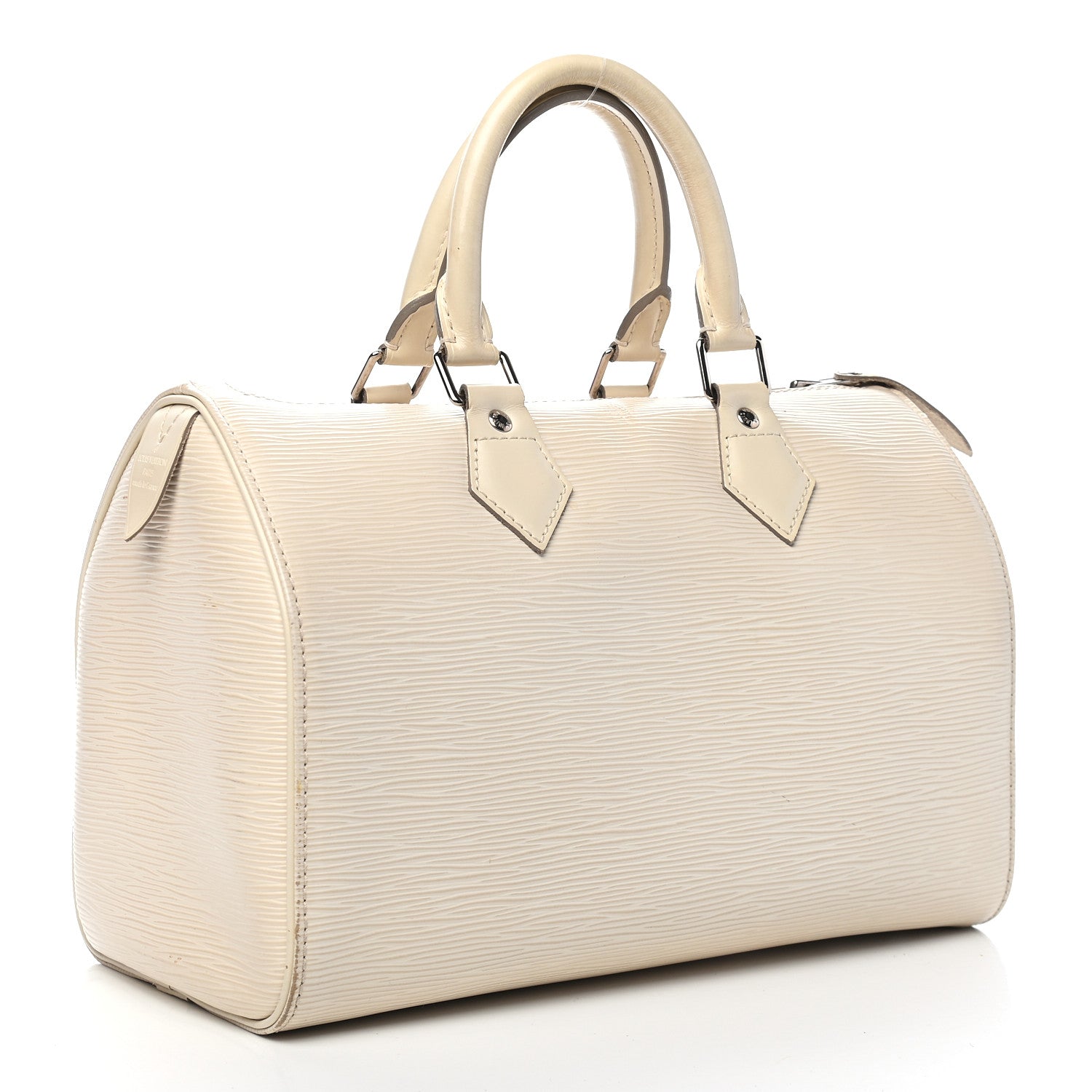 Louis Vuitton Epi Speedy 25 Ivory 3 of 10