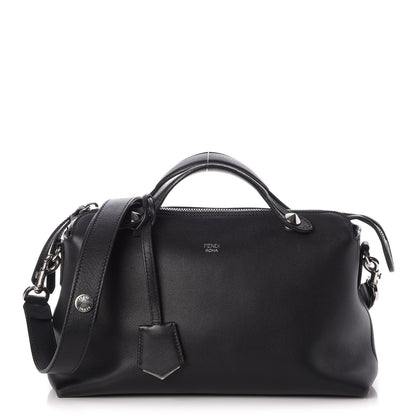 Fendi Vitello Dolce Medium By The Way Boston Bag Black 1 of 13