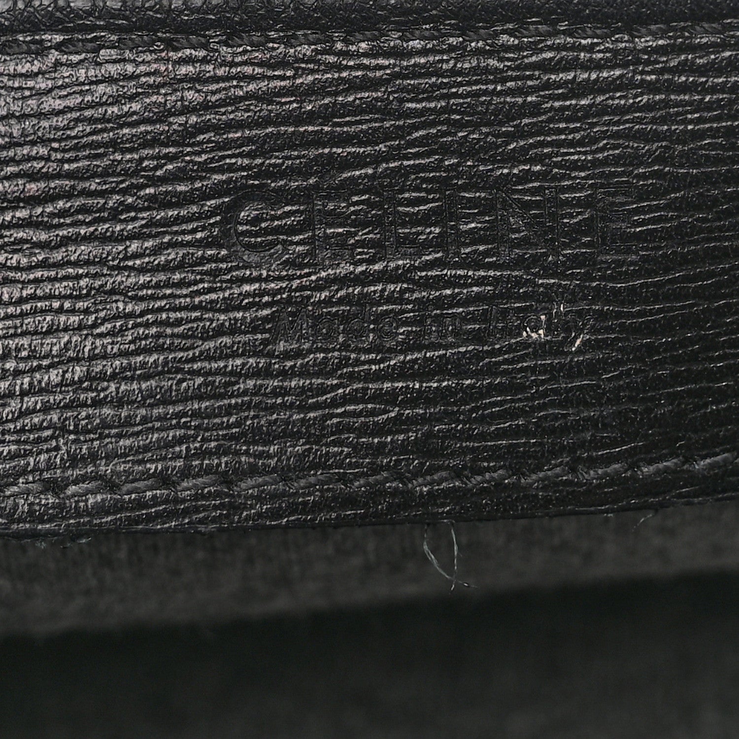 Celine Liege Calfskin Small Trio Crossbody Bag Black 6 of 13