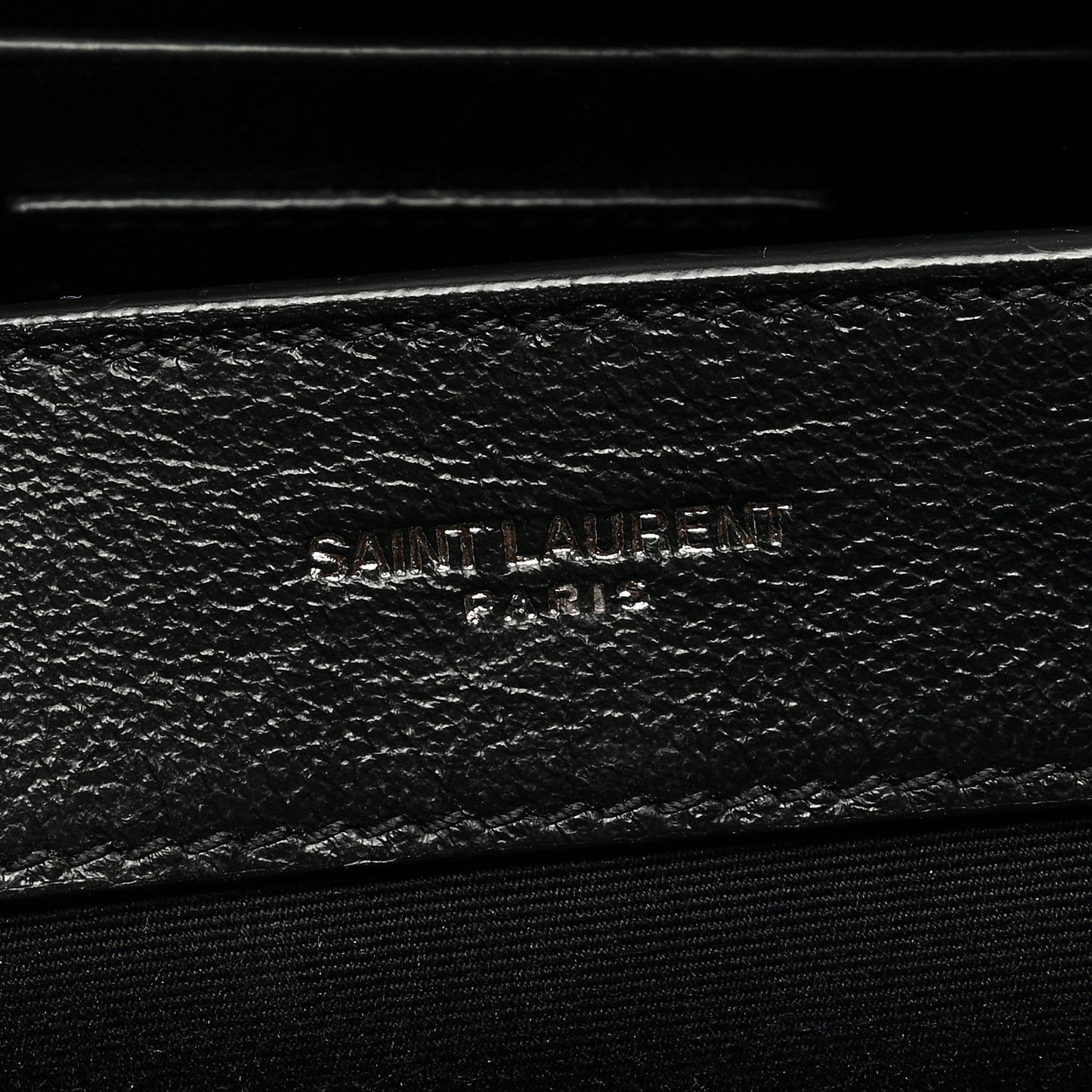 Shiny Calfskin Medium Uptown Tote Black