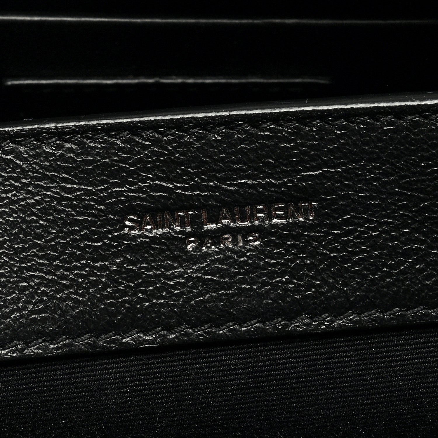 Saint Laurent Shiny Calfskin Medium Uptown Tote Black 6 of 8