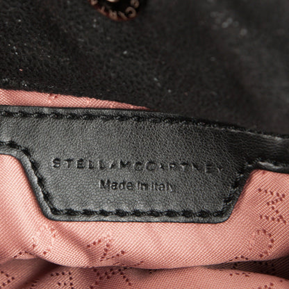 Stella McCartney Shaggy Deer Quilted Tiny Falabella Tote Black 6 of 8