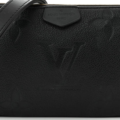 Louis Vuitton Empreinte Monogram Giant Multi Pochette Accessories Large Pochette Black 7 of 9