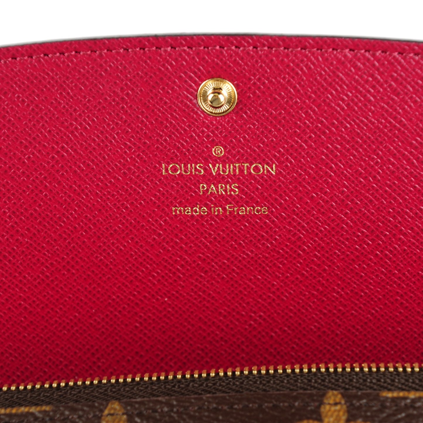 Monogram Emilie Wallet Fuchsia