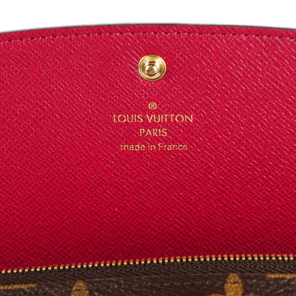 Louis Vuitton Monogram Emilie Wallet Fuchsia 6 of 7