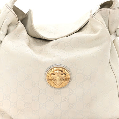 Gucci Guccissima Medium Hysteria Tote Ivory 8 of 13