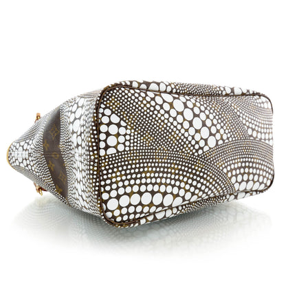 Louis Vuitton Monogram Kusama Waves Neverfull MM White 4 of 7