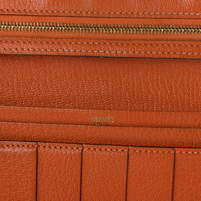 Hermes Chevre Mysore Bearn Gusset Wallet 7 of 8