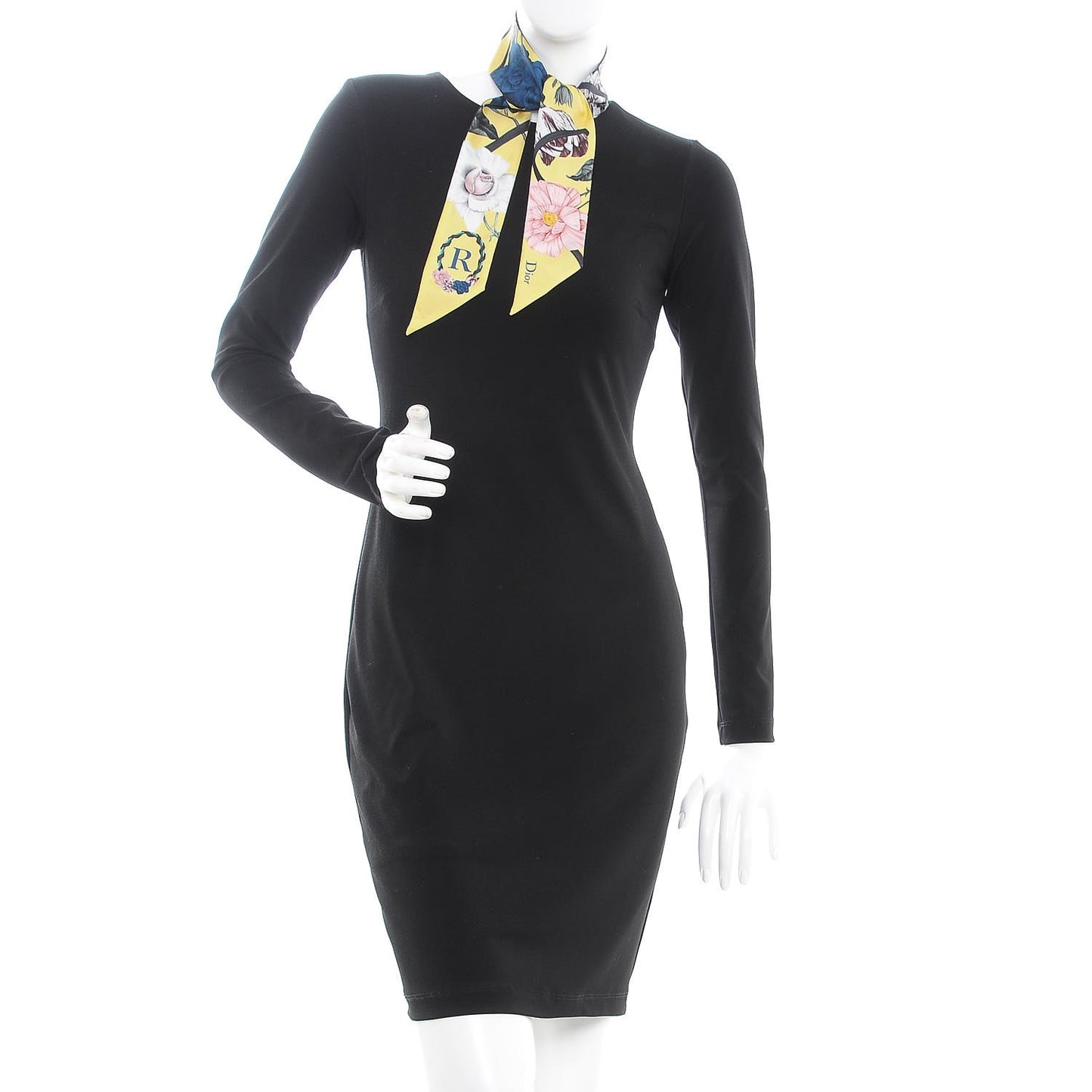 Silk ABCDior R Mitzah Scarf Yellow