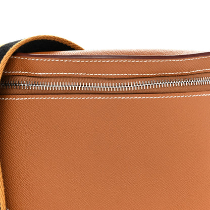 Hermes Epsom Petite Course Shoulder Bag Gold 7 of 10