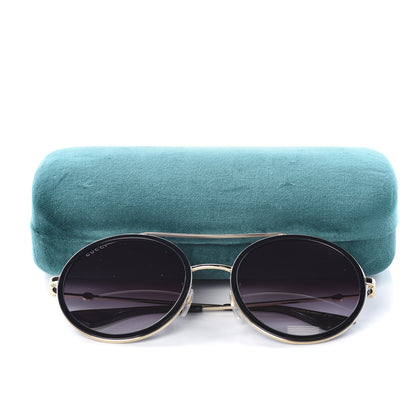 Gucci Round Frame Sunglasses GG0061S Black 8 of 9