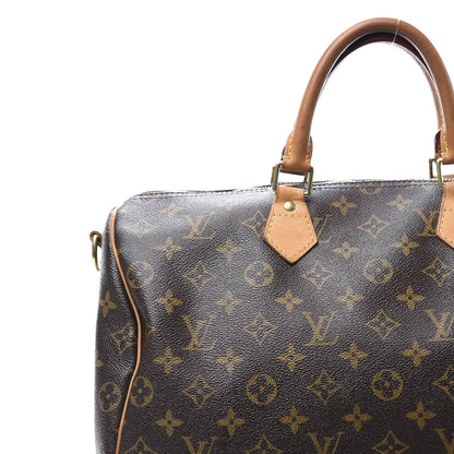 Louis Vuitton Monogram Speedy Bandouliere 35 10 of 10