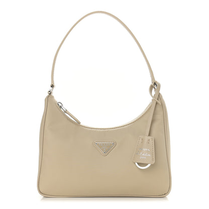 Prada Re-Nylon Saffiano Mini Re-Edition 2005 Bag Deserto 1 of 12
