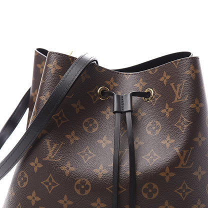 Louis Vuitton Monogram Neonoe MM Black 9 of 9