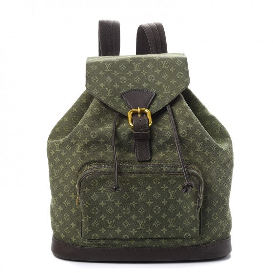 Mini Monogram Montsouris GM Backpack Kaki