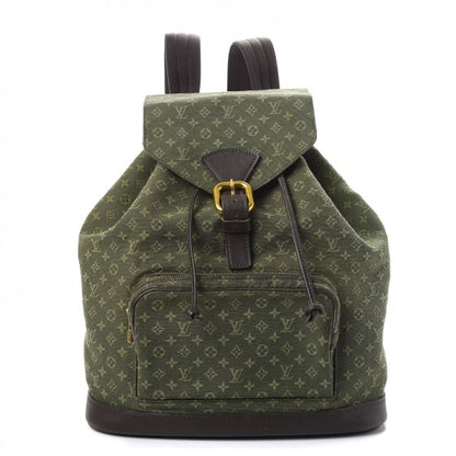 Louis Vuitton Mini Monogram Montsouris GM Backpack Kaki 1 of 19