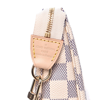 Louis Vuitton Damier Azur Pochette Accessories NM 7 of 10