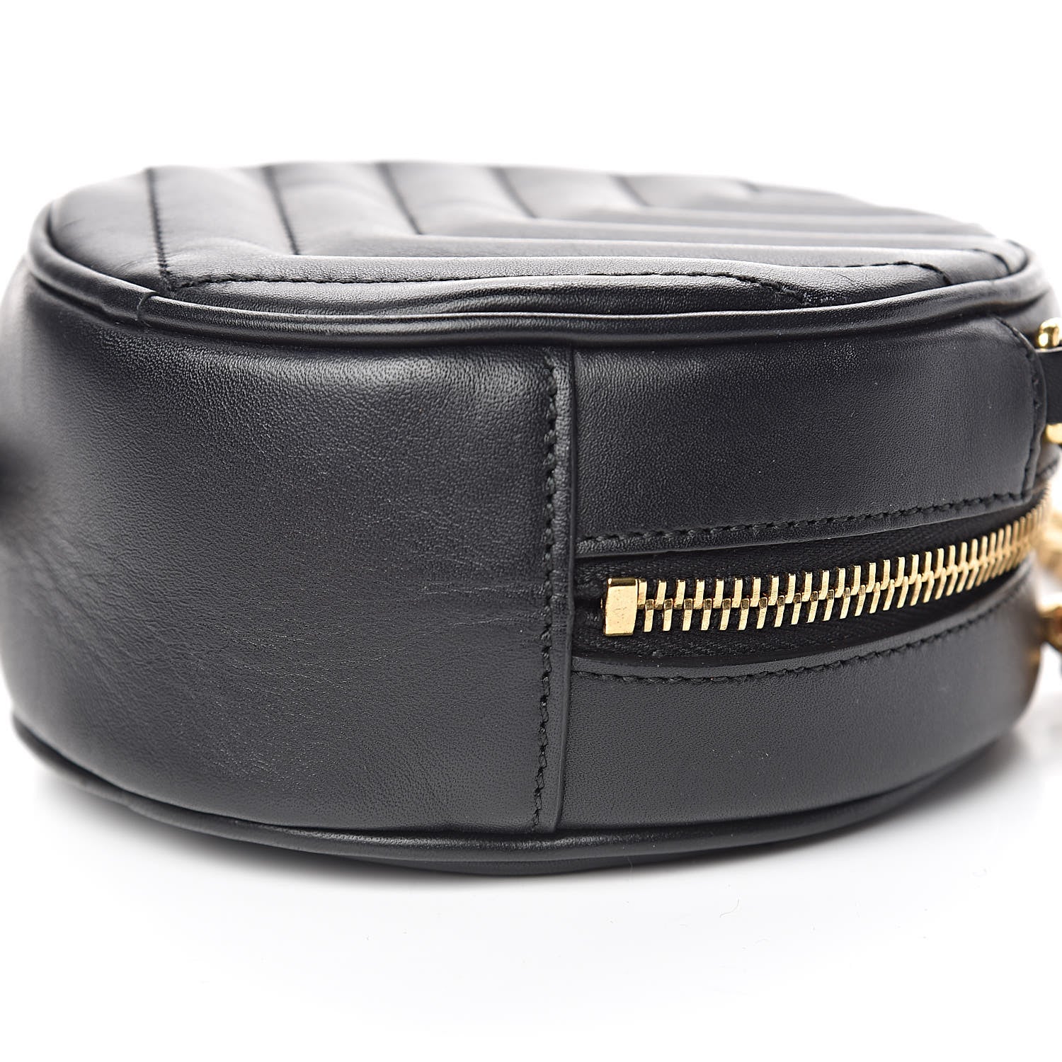 Saint Laurent Calfskin Matelasse Small Monogram Bubble Crossbody Black 9 of 11