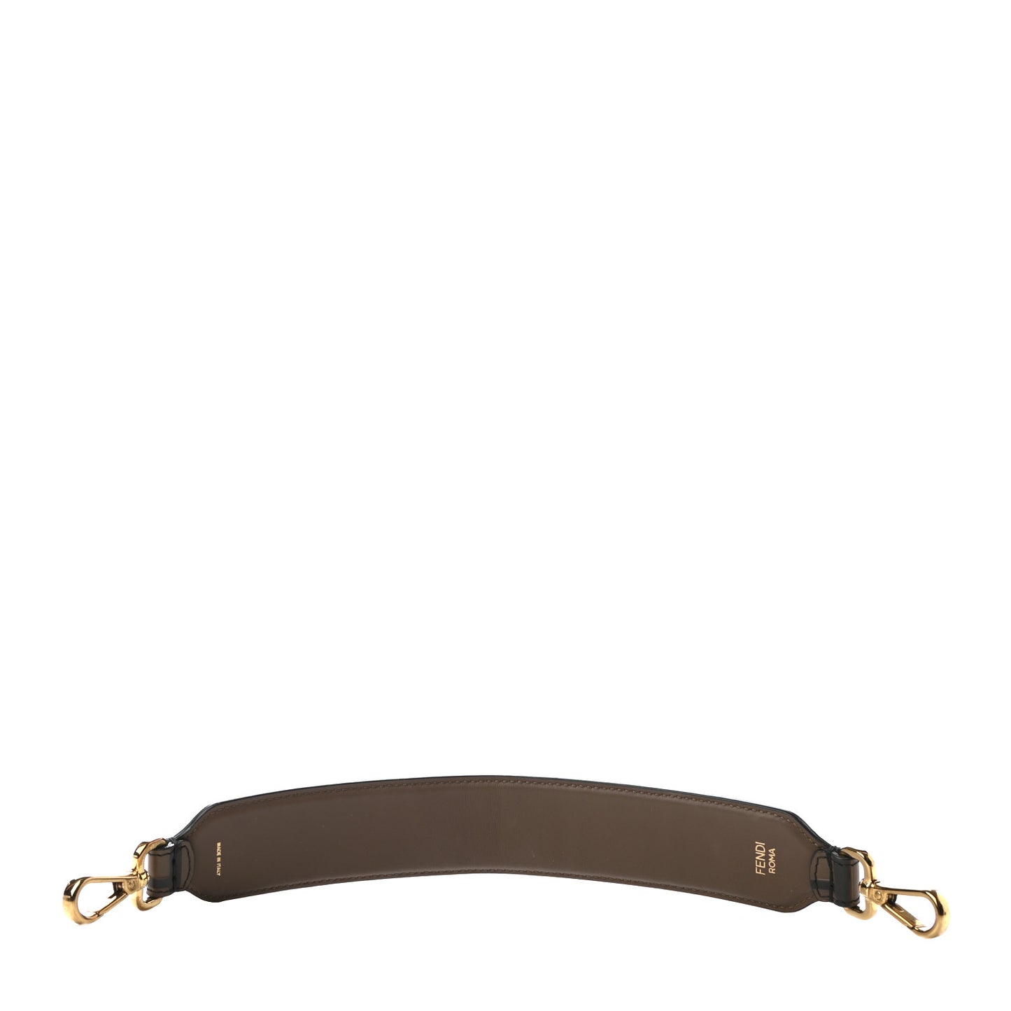 Calfskin FF 1974 Embossed Mini Strap You Maya Black