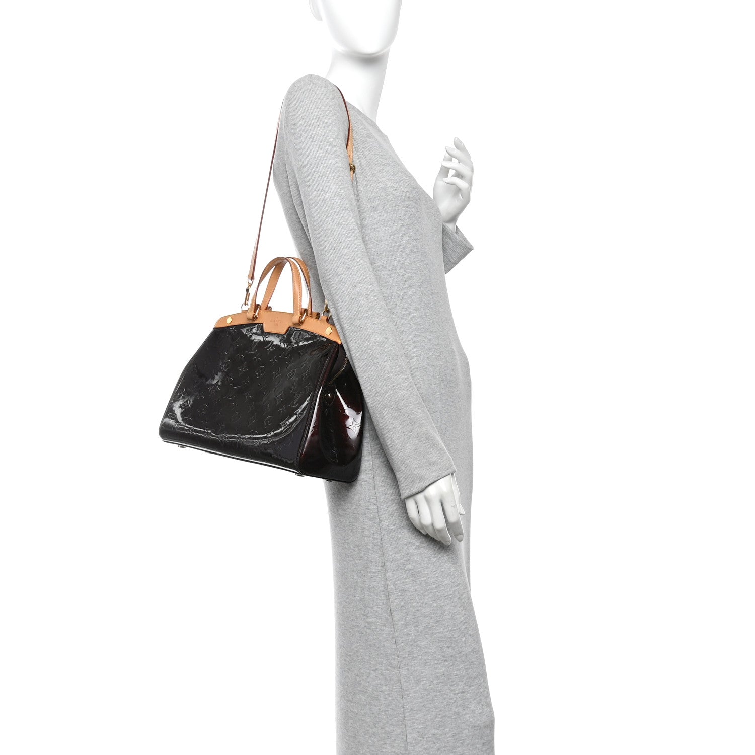 Louis Vuitton Vernis Brea MM Amarante 2 of 10