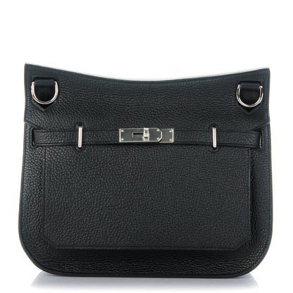 Hermes Taurillon Clemence Jypsiere 28 Black 1 of 12