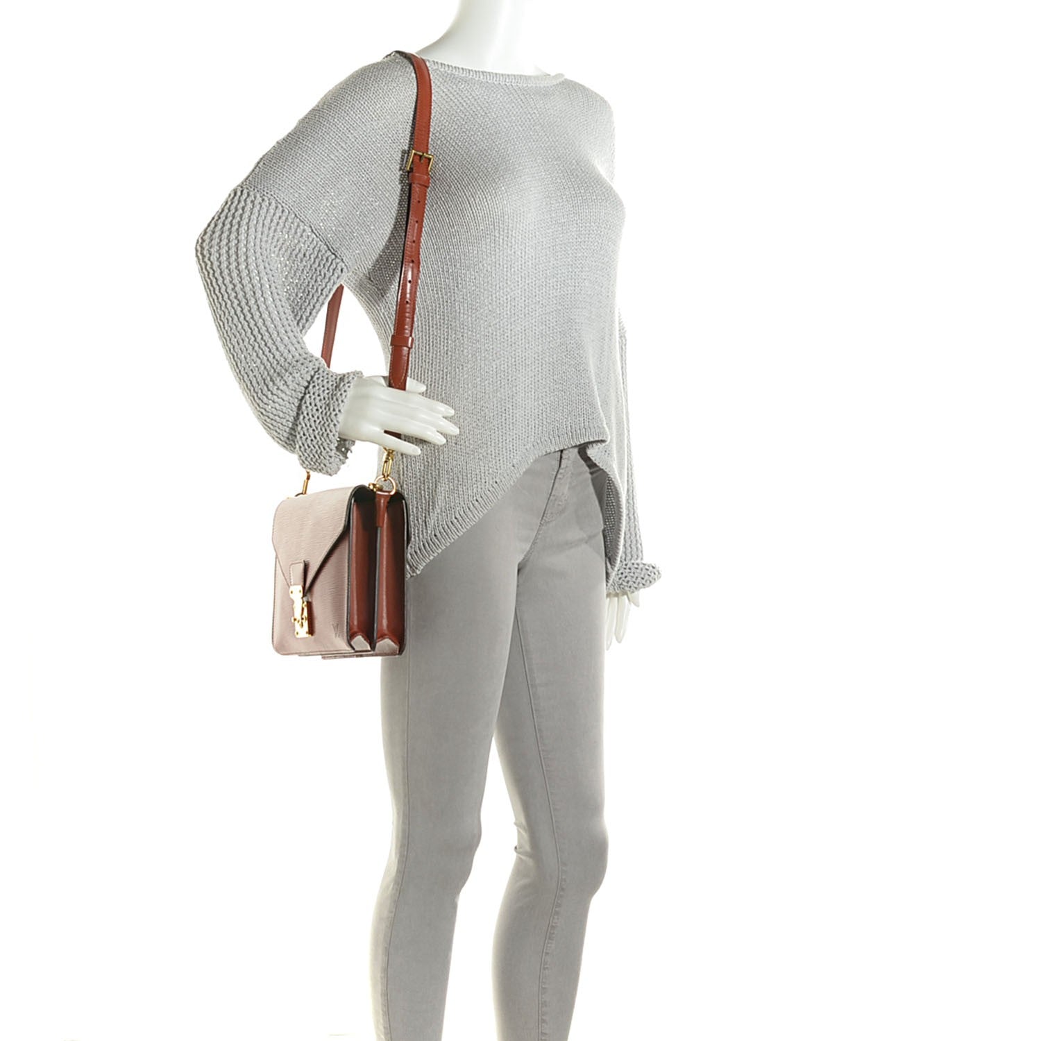 Louis Vuitton Epi Sac Biface Kenyan Fawn 2 of 7