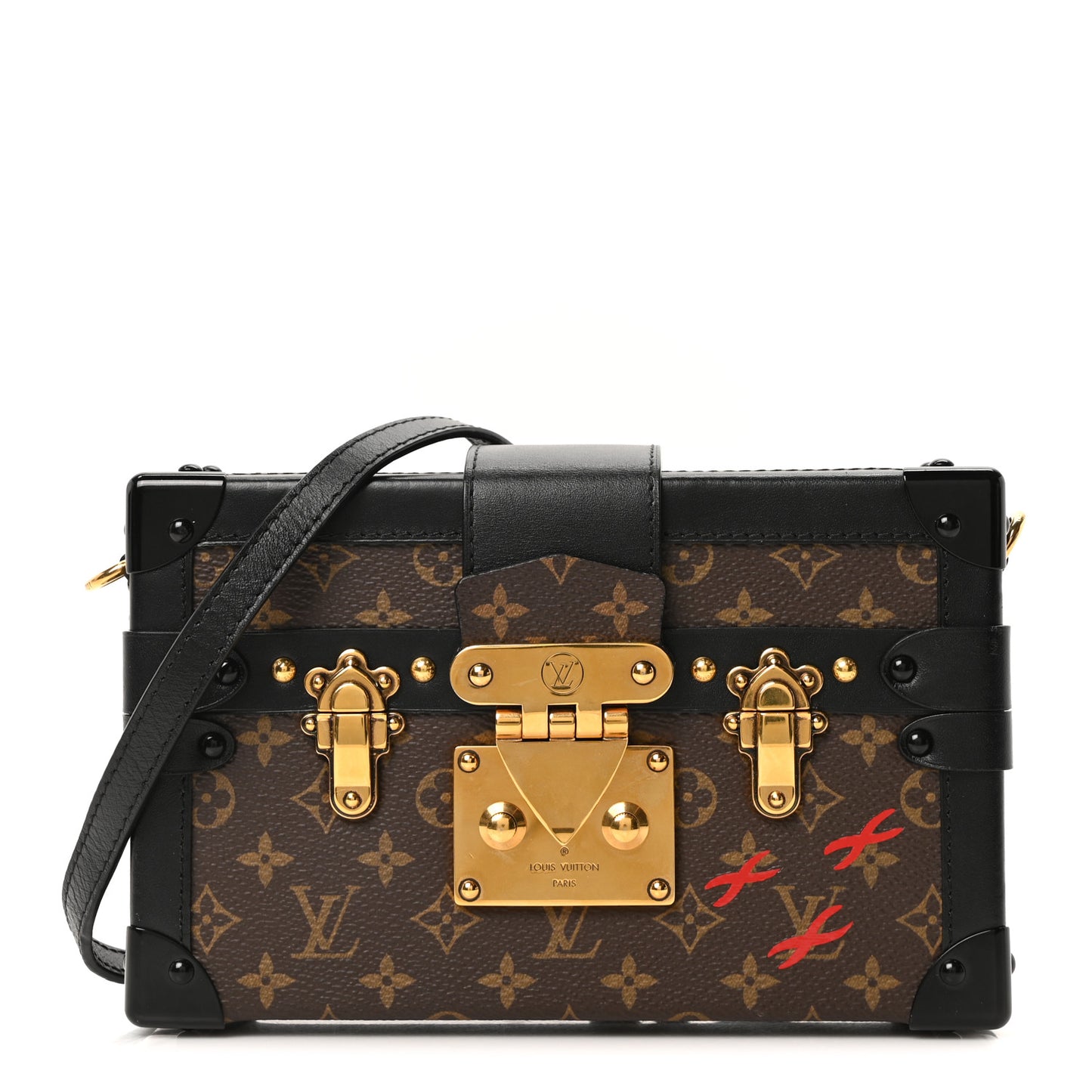 Monogram Petite Malle Black