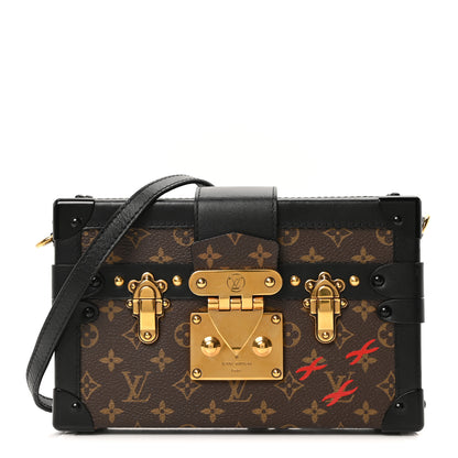 Louis Vuitton Monogram Petite Malle Black 1 of 9