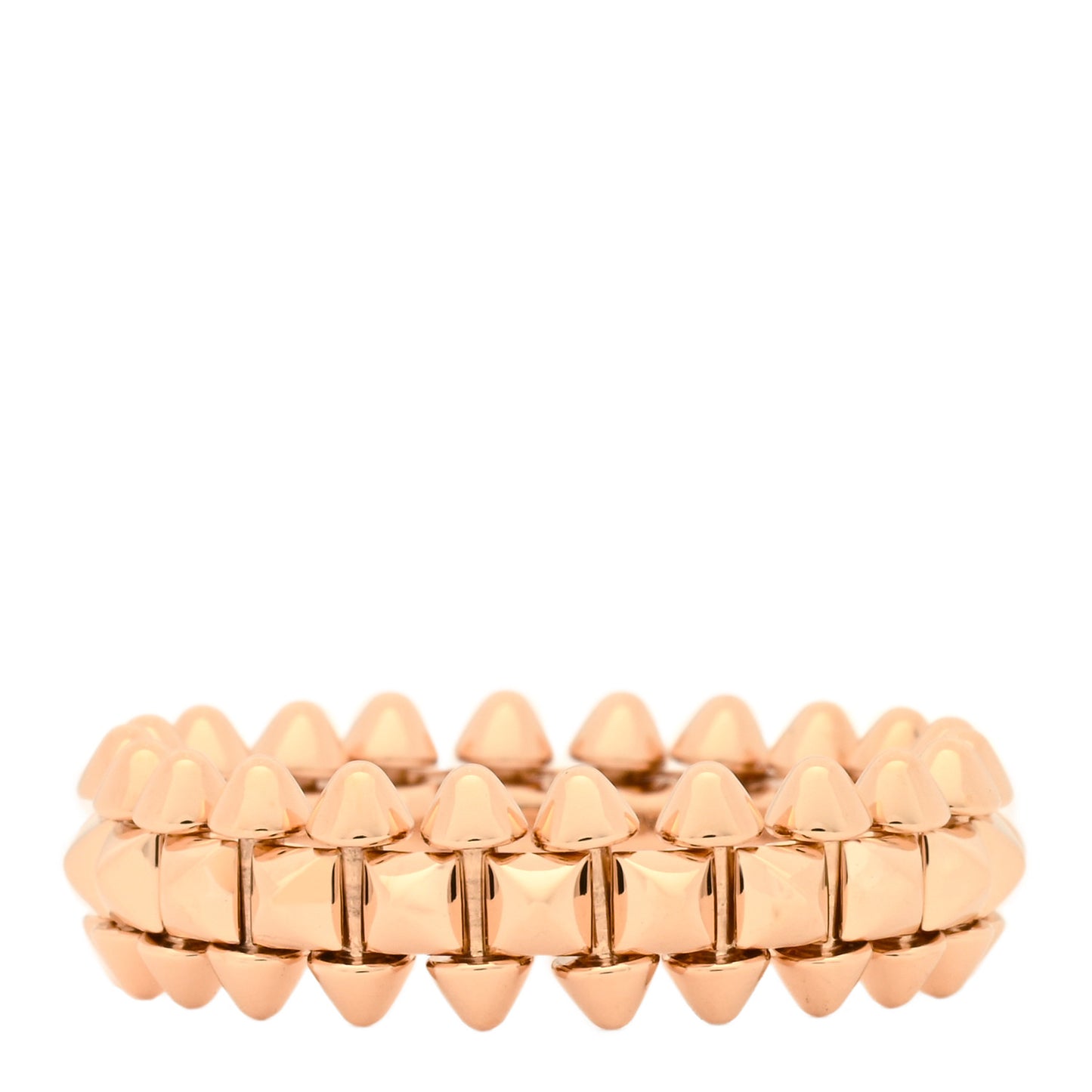 18K Pink Gold SM Clash De Cartier Ring 52 6