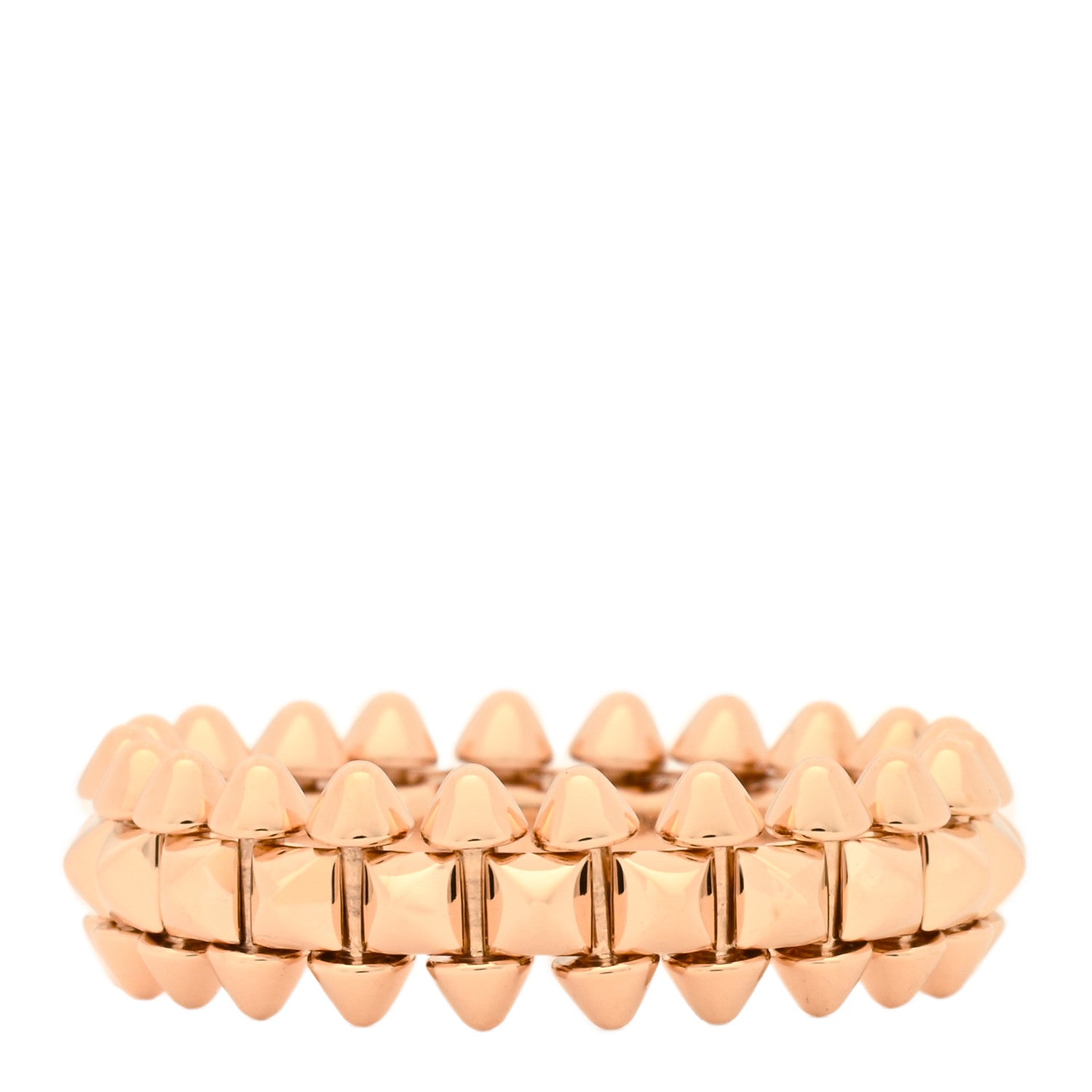Cartier 18K Pink Gold SM Clash De Cartier Ring 52 6 3 of 5