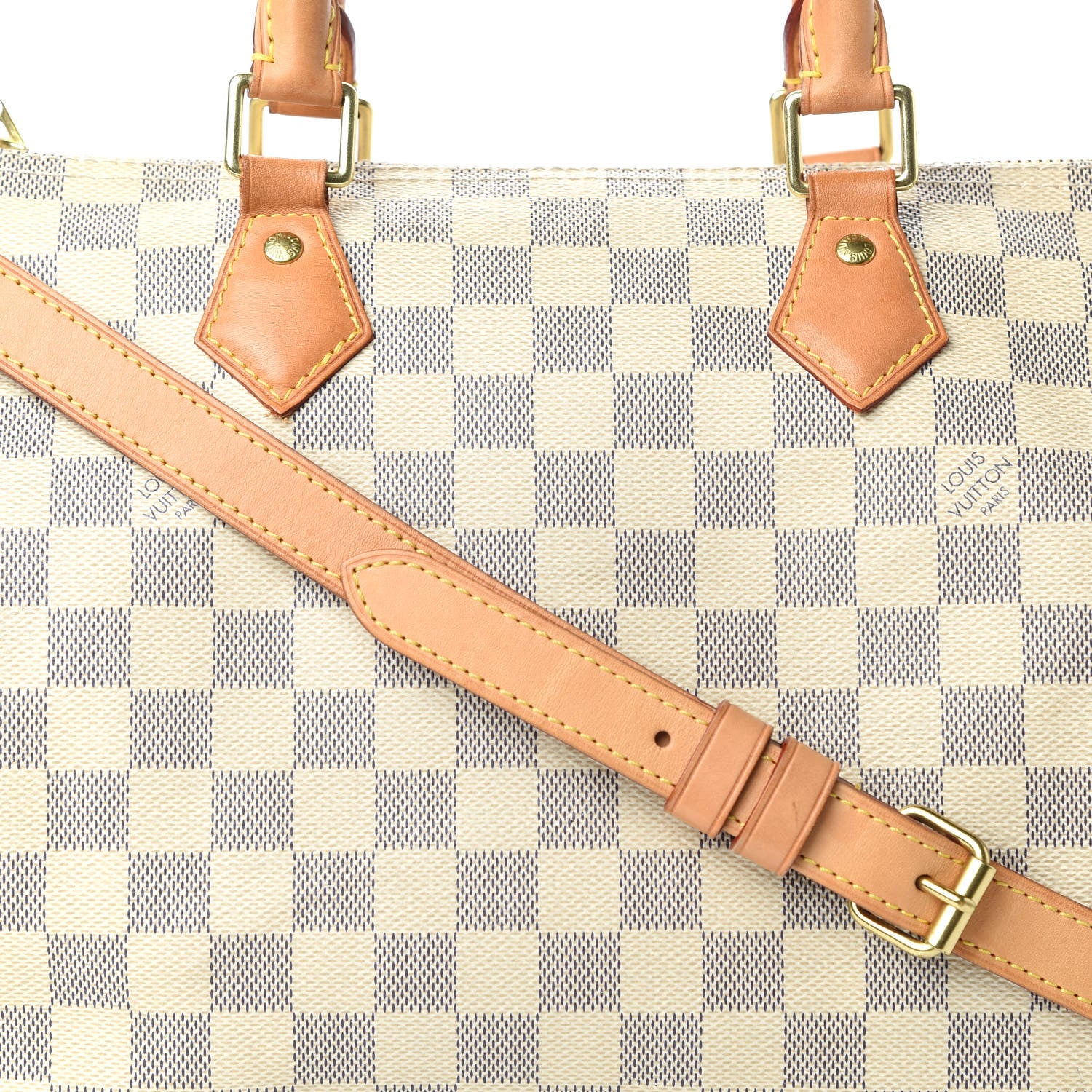 Louis Vuitton Damier Azur Speedy Bandouliere 30 10 of 10