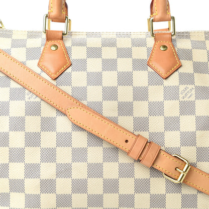 Louis Vuitton Damier Azur Speedy Bandouliere 30 10 of 10