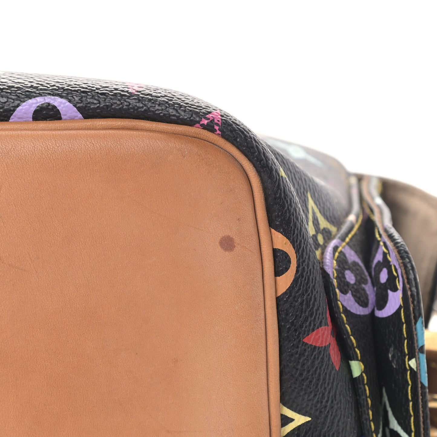 Monogram Multicolor Petit Noe Black