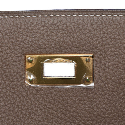 Hermes Togo Kelly Retourne 35 Etoupe 21 of 34