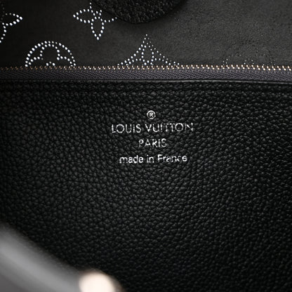 Louis Vuitton Mahina Carmel Hobo Black 6 of 11