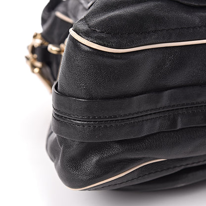 Chloe Calfskin Large Military Paraty Black 6 of 12