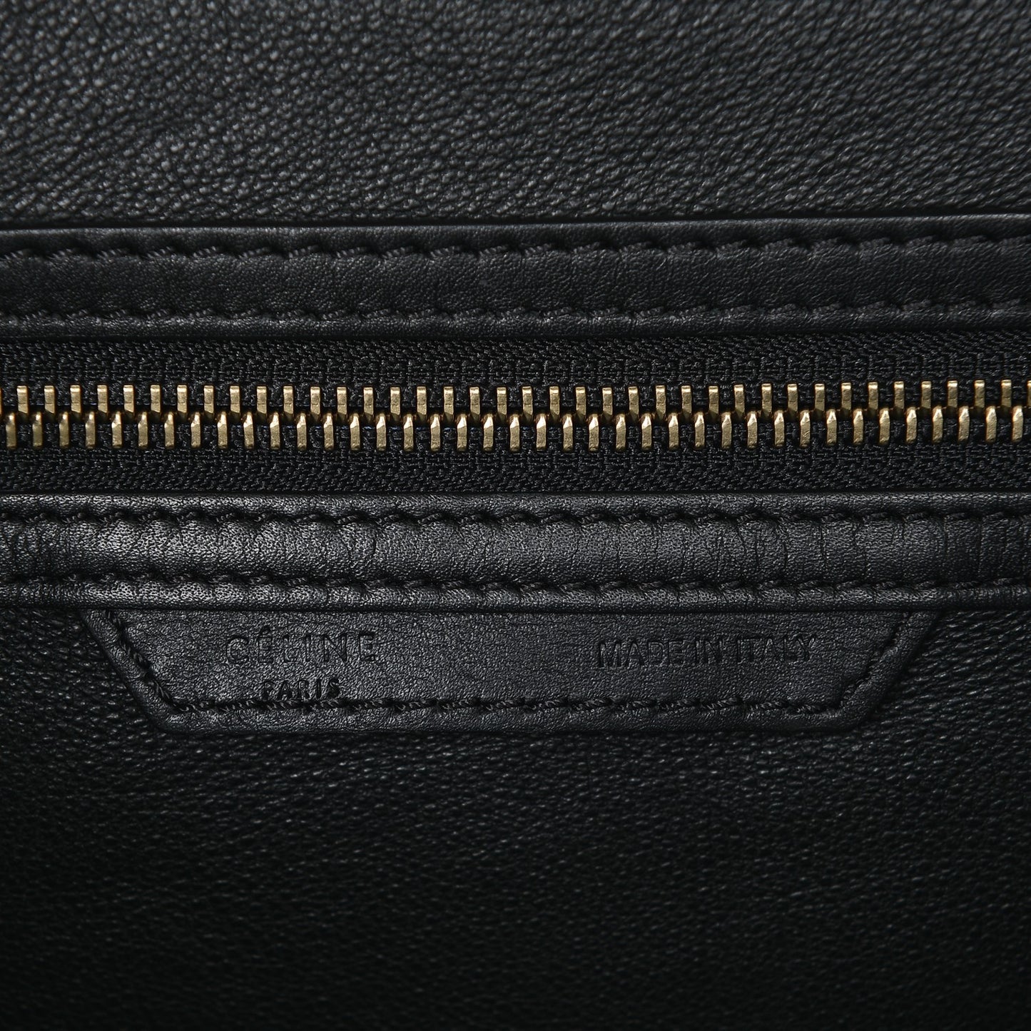 Smooth Calfskin Mini Luggage Black
