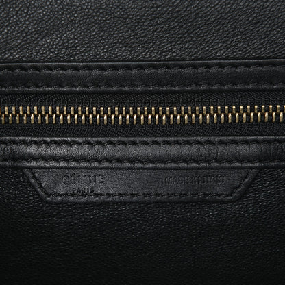 Celine Smooth Calfskin Mini Luggage Black 6 of 6