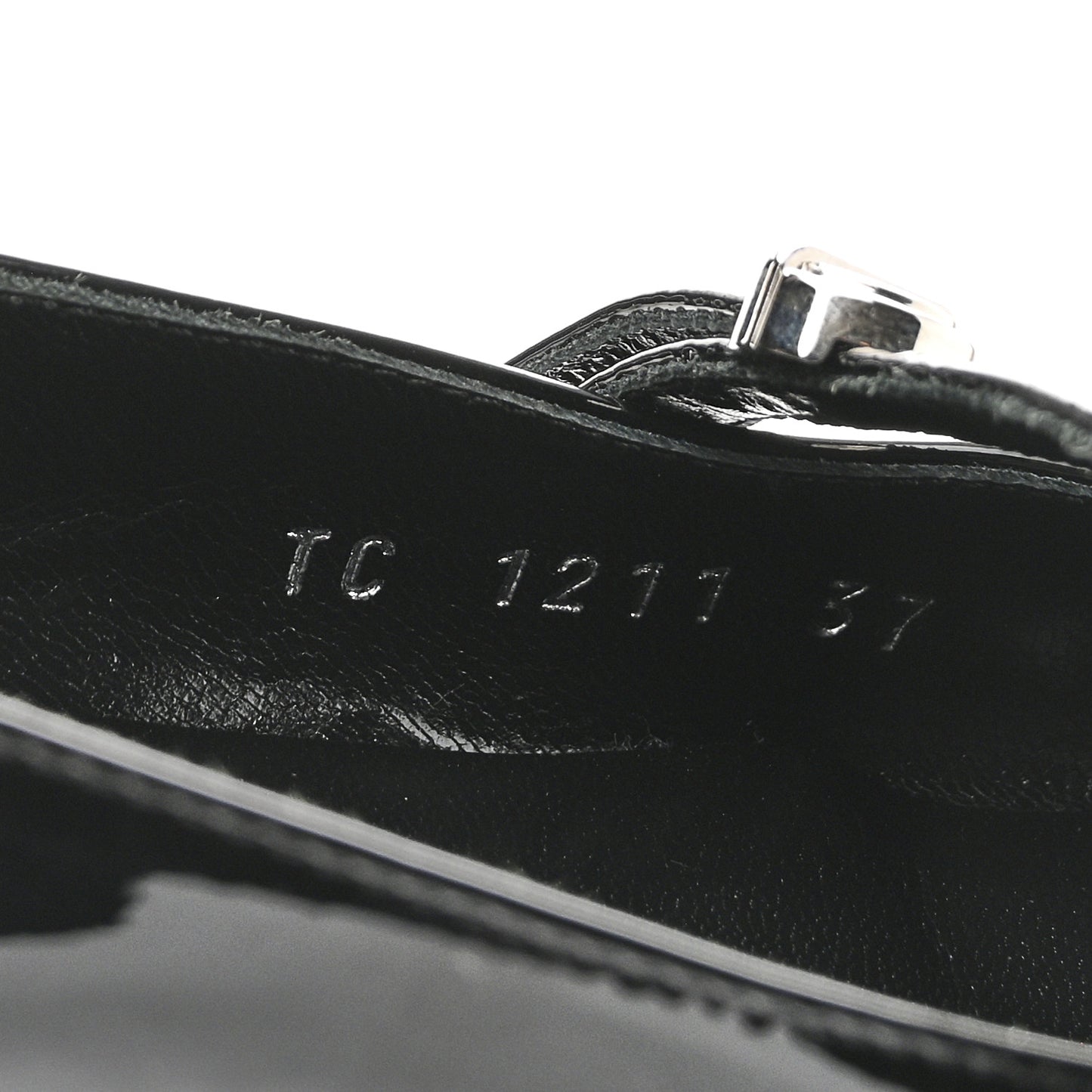 Patent Uniformes Ballet Flats 37 Black