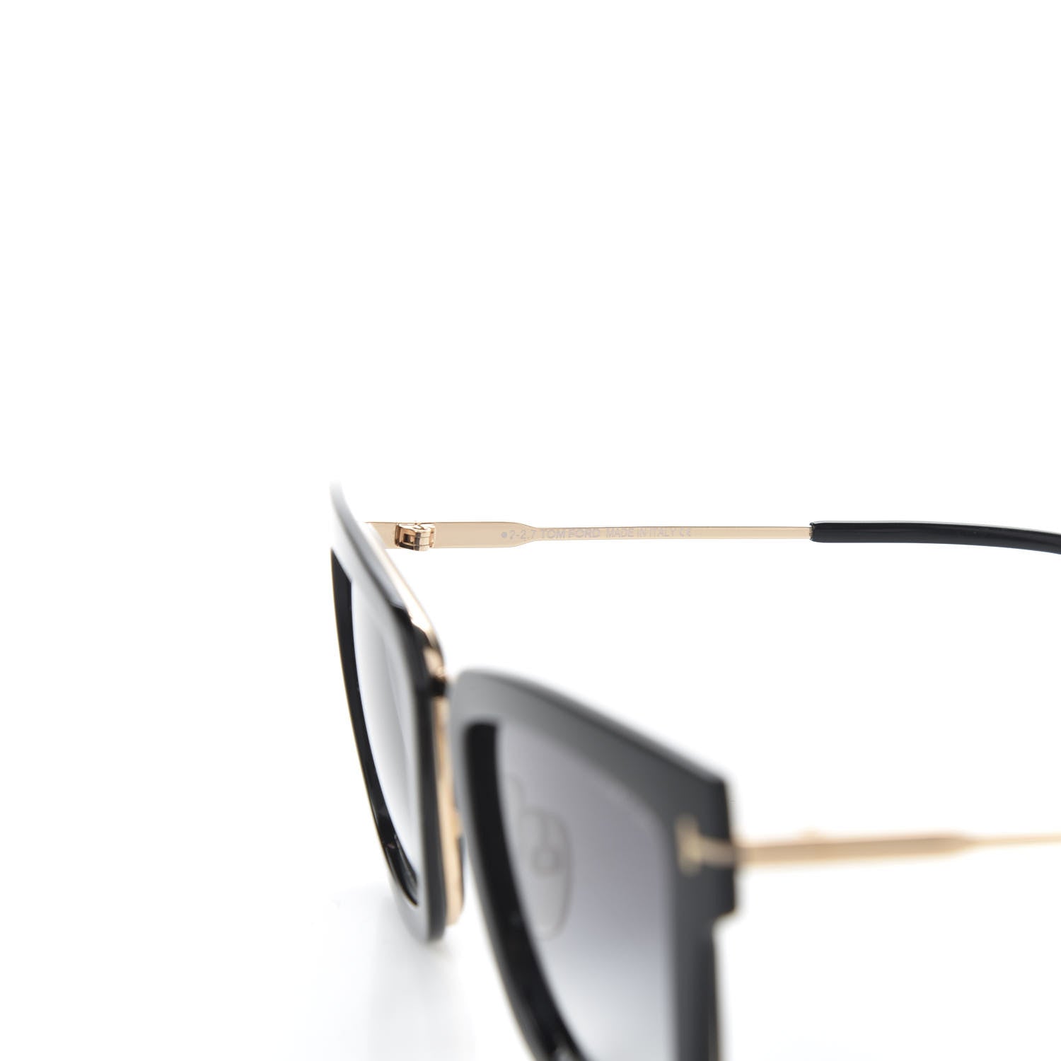 Tom Ford Acetate Lara Sunglasses TF573 Black 5 of 8