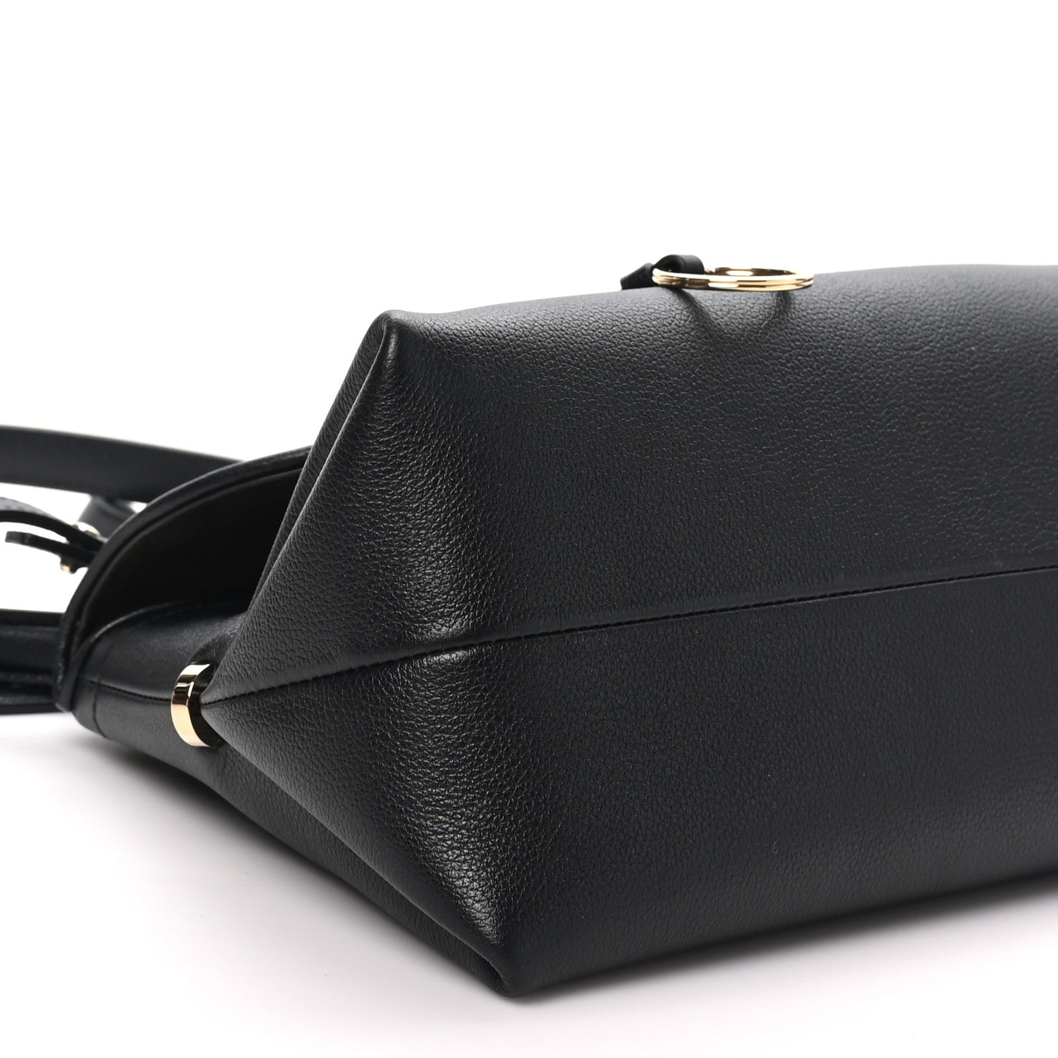 Salvatore Ferragamo Calfskin Medium Sofia 2026 Shoulder Bag Black 9 of 10