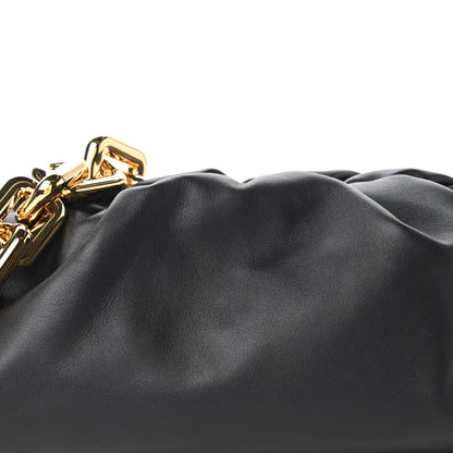 Bottega Veneta Calfskin The Pouch Chain Black 10 of 10