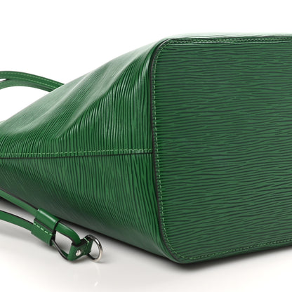 Louis Vuitton Epi Neverfull MM Borneo Green 9 of 10