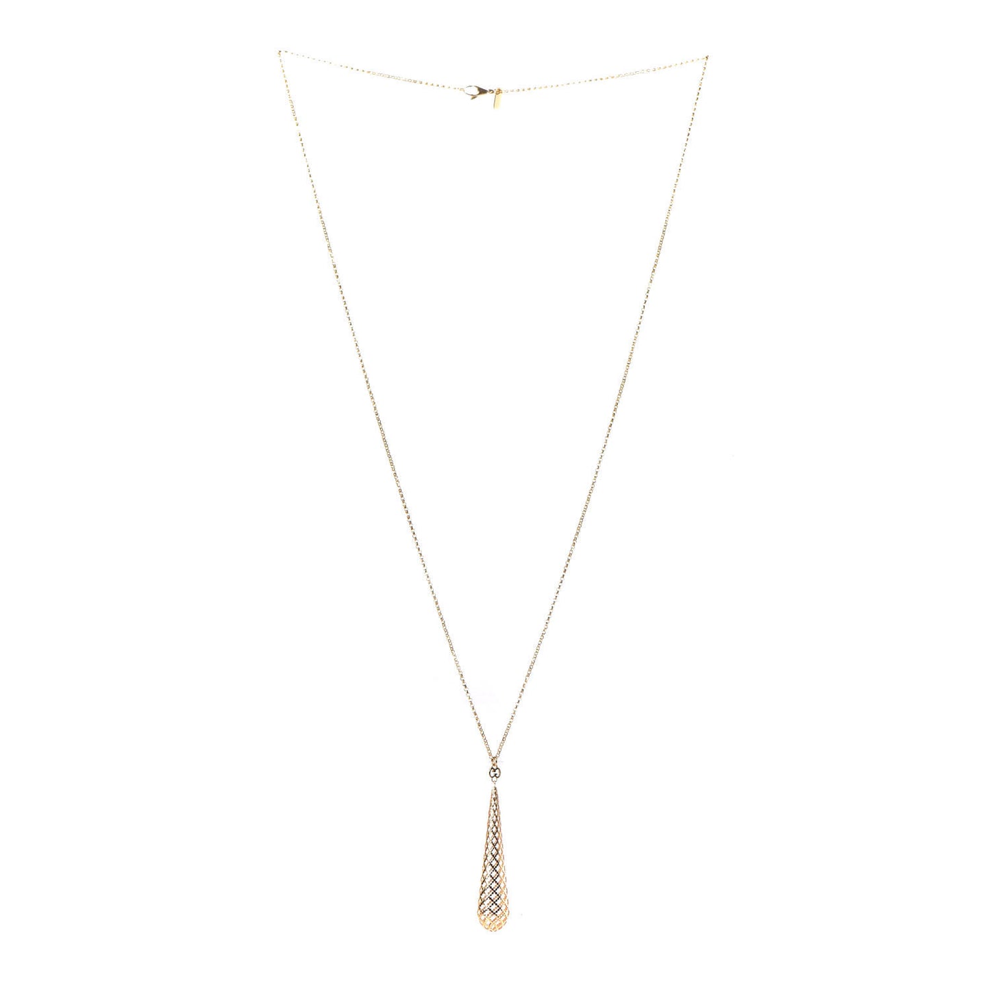 18K Yellow Gold Diamantissima Pendant Necklace