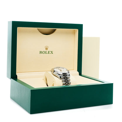 Rolex Stainless Steel 36mm Oyster Perpetual Datejust Watch Silver 126200 5 of 5