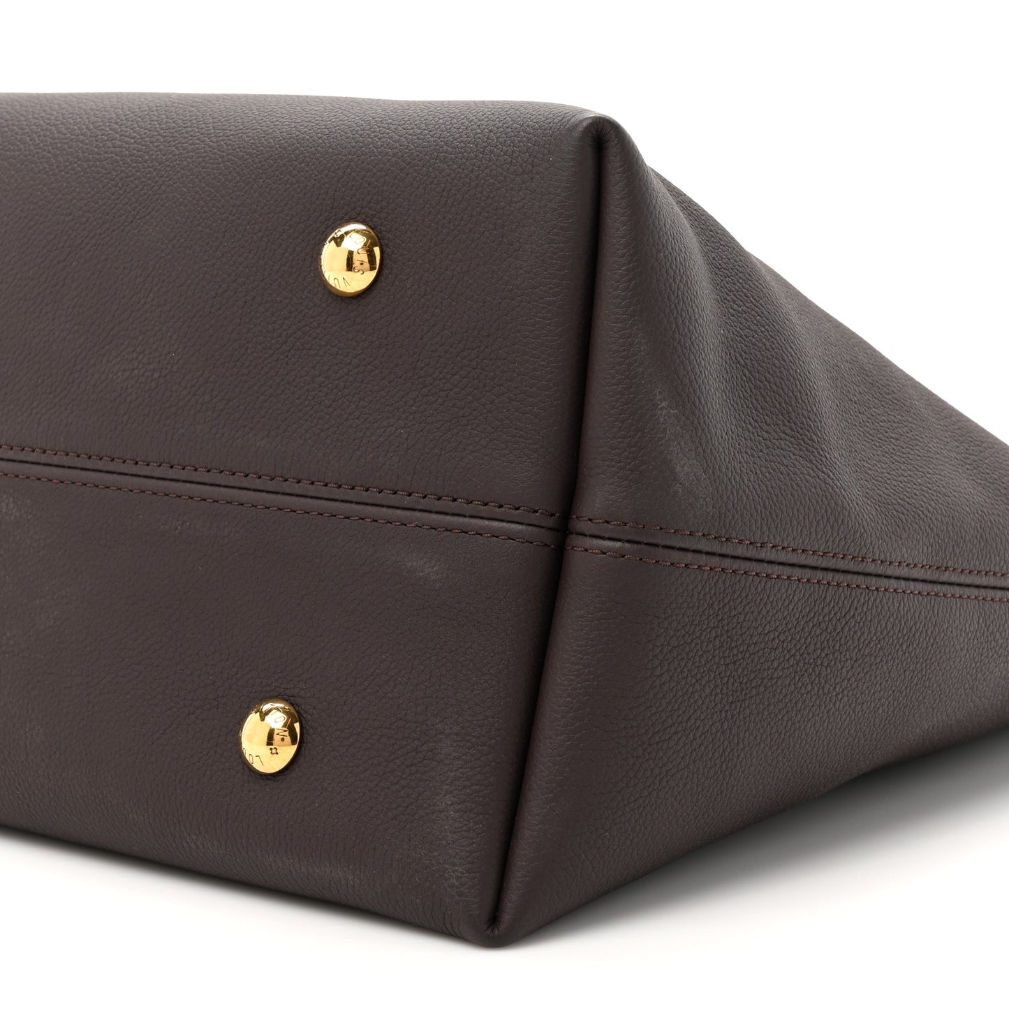 Grained Calfskin Low Key Hobo MM Ebene