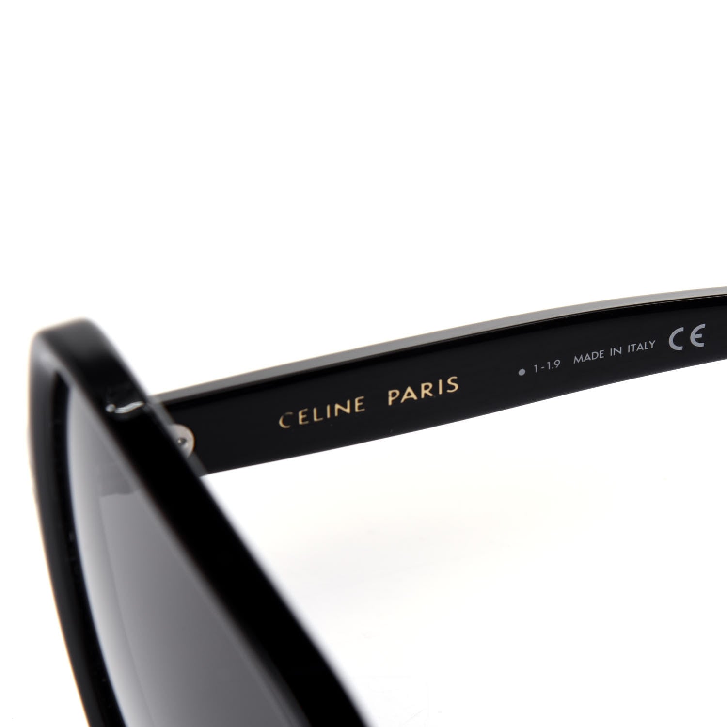 Celine Acetate Butterfly Sunglasses CL40064I Black 6 of 7