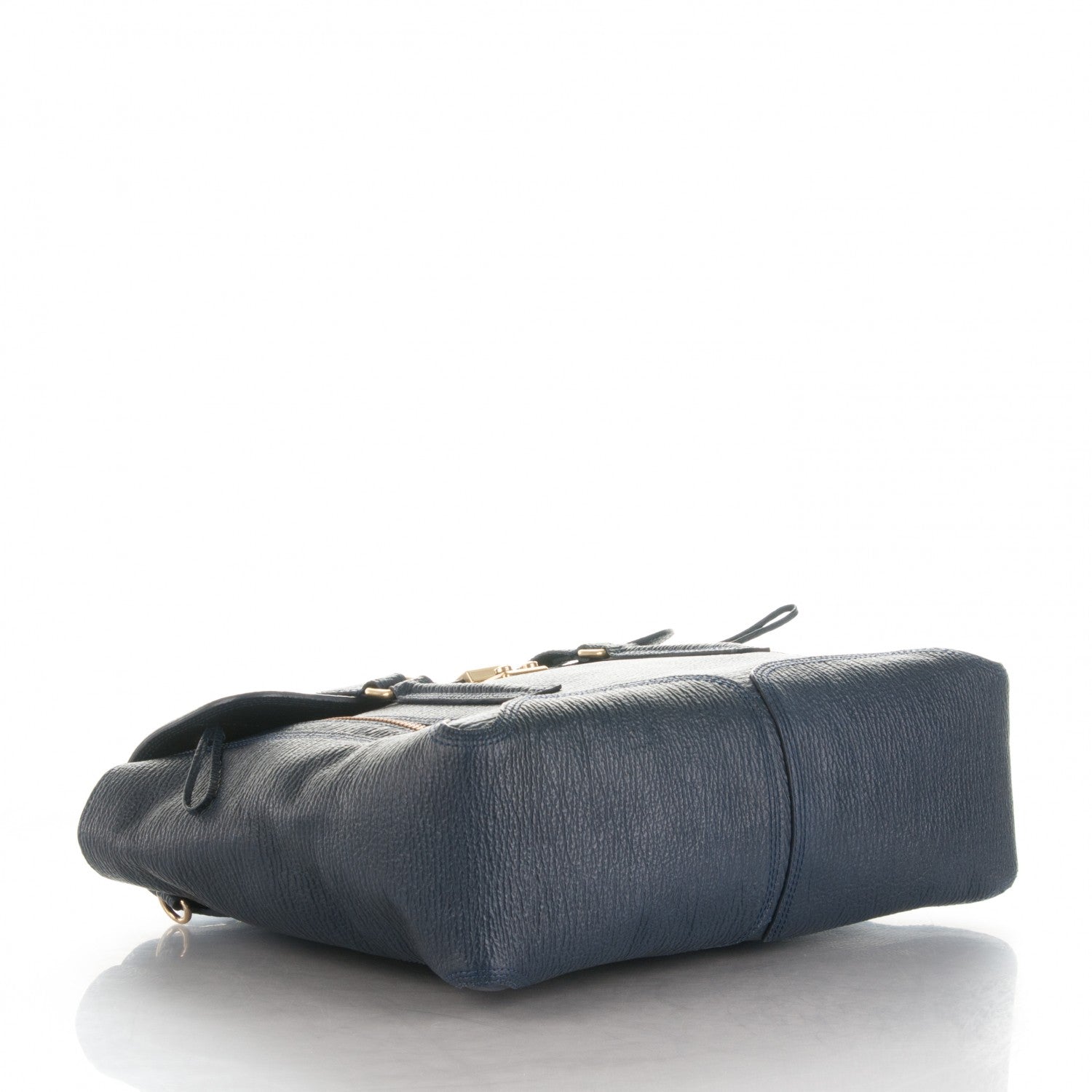 3.1 Phillip Lim 3.1 Textured Calfskin Large Pashli Satchel Ink 5 of 9