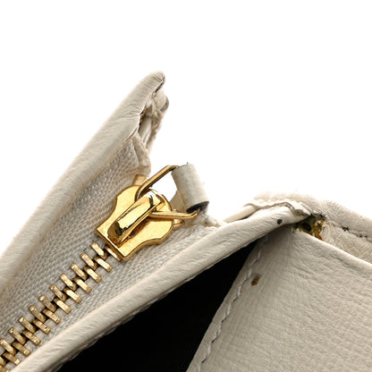 Gucci GG Supreme Monogram Azalea Calfskin Horsebit 1955 Card Case Wallet Beige Ebony Mystic White 11 of 14