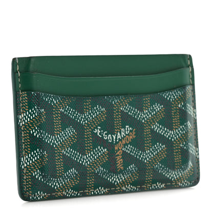Goyard Goyardine Saint Sulpice Card Holder Green 3 of 10